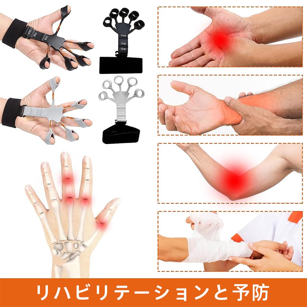 ❤️ラスト１点❤️ 指 強化 握力 トレーニング リバースグリップ Amazon | Renjzle 握力 トレーニング リバースグリップ